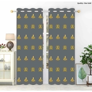 Zito Cotton Plain Door Curtains