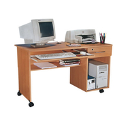 Unbranded 1220 millimeter X 610 millimeter (mm LxD) Executive Computer Table