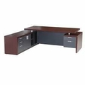 geeken Executive Table with Both side pedestal unit