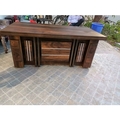 KRISHTHA Executive Table with Both side pedestal unit