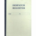 LOTUS DESPATCH REGISTER Diaries-printed-plain- register- 300 Pages