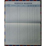 ACE DESPATCH REGISTER Diaries-printed-plain- register- 500 Pages