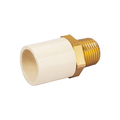 PRAYAG 15 mm dia Male adapter brass threaded