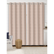 SARAL HOME Cotton Geomatric Door Curtains