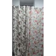 Unbranded Cotton Floral Door Curtains