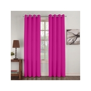 CLITHS Cotton Plain Door Curtains