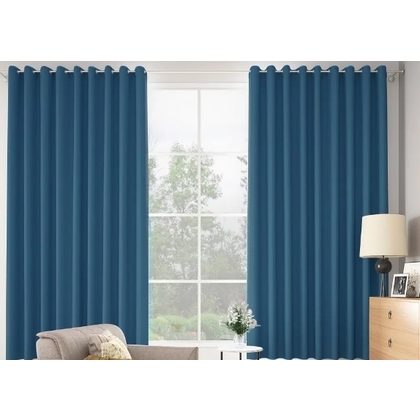 Reliable Drapes Polyster Plain Door Curtains