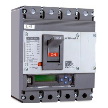 c&s 100A 4 Pole 25 KA Molded Case Circuit Breakers (Mccb)