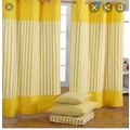 Unbranded Cotton Stripes Door Curtains