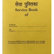 Unbranded SERVICE BOOK Diaries-printed-plain- register- 500 Pages