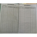 Unbranded STOCK REGISTER Diaries-printed-plain- register- 100 Pages