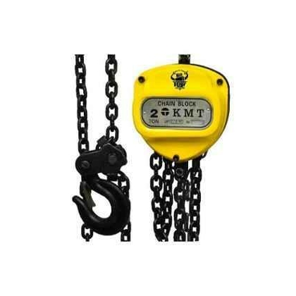 KMT Hand Operated Chain Pulley Block, Warranty 1 year