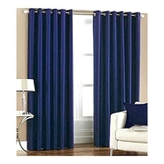 VFW Jute Floral Door Curtains