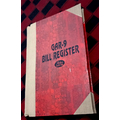 ABD BILL REGISTER Diaries-printed-plain- register- 200 Pages