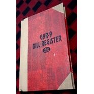 ABD BILL REGISTER Diaries-printed-plain- register- 200 Pages