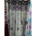 Unbranded Silk Floral Door Curtains