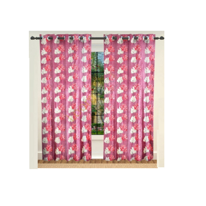 Unbranded Cotton Floral Door Curtains