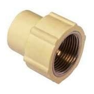 Prince 25 mm dia female thread adapter(brass insert)