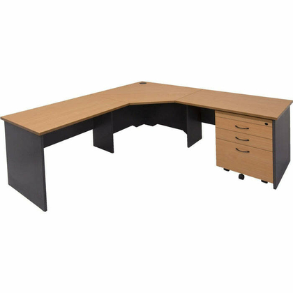 ENCORE Executive Table with One side pedestal unit