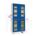 Shubham Furnitures Pvt. Ltd. Almirah Steel with Glass door