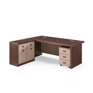 Gaatha Executive Table with One side pedestal unit and E.R.U