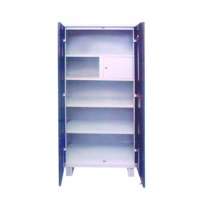 Fabteq  Almirah Steel wardrobe(having cloth hanging provision)