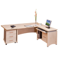 Fabteq  Executive Table with One side pedestal unit and E.R.U