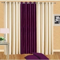 Cotton Colors Polyster Plain Door Curtains