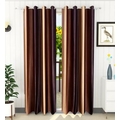 Cotton Colors Polyster Plain Door Curtains