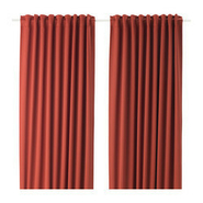 HTSC Silk Plain Door Curtains