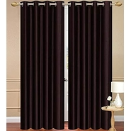 Unbranded Cotton Plain Door Curtains