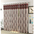 ASHOKA FOAM Jute Floral Door Curtains