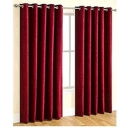 Unbranded Cotton Plain Door Curtains