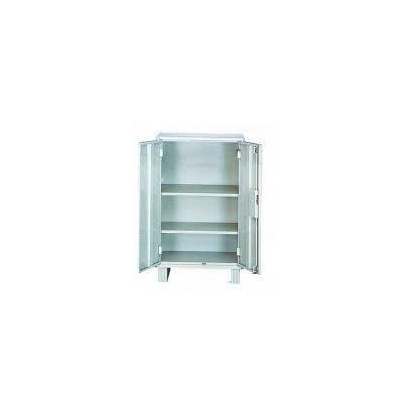 s Almirah Steel shelving cabinet with partial wardrobe