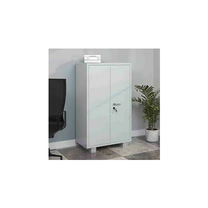 SAPTASHRUNGI Almirah Steel shelving cabinet with partial wardrobe