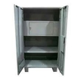 s Almirah Steel shelving cabinet with partial wardrobe