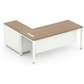 featherline Executive Table with One side pedestal unit and E.R.U