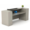 Featherlite Executive Table with One side pedestal unit and E.R.U