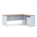 Featherlite Executive Table with One side pedestal unit and E.R.U