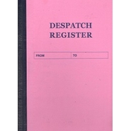 ABD DESPATCH REGISTER Diaries-printed-plain- register- 100 Pages