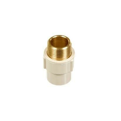 Unbranded 20 mm dia Male thread adapter(brass insert)