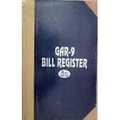 classic BILL REGISTER Diaries-printed-plain- register- 200 Pages