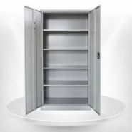 GSSI Almirah Steel shelving cabinet with partial wardrobe