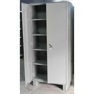 GSSI Almirah Steel shelving cabinet with partial wardrobe