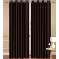 Unbranded Silk Geomatric Door Curtains