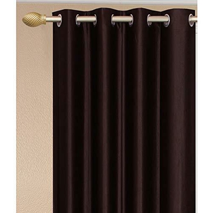 Unbranded Silk Geomatric Door Curtains