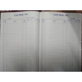 Unbranded CASH BOOK REGISTER Diaries-printed-plain- register- 200 Pages