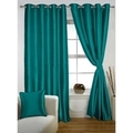 Unbranded Silk Plain Door Curtains