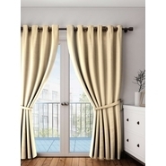 Unbranded Cotton Plain Door Curtains