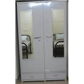 METHODEX Almirah Steel wardrobe(having cloth hanging provision)